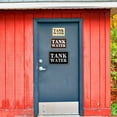 thumbnail image 5 of Signs ByLITA Classic Framed Tank Water Door or Wall Sign | Eco-Friendly Home Sign (Brushed Gold) - Small, 5 of 9