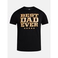 thumbnail image 5 of Father's Day Men's Best Dad Golden Graphic Tee by Way to Celebrate, Sizes XS-5XL, 5 of 5