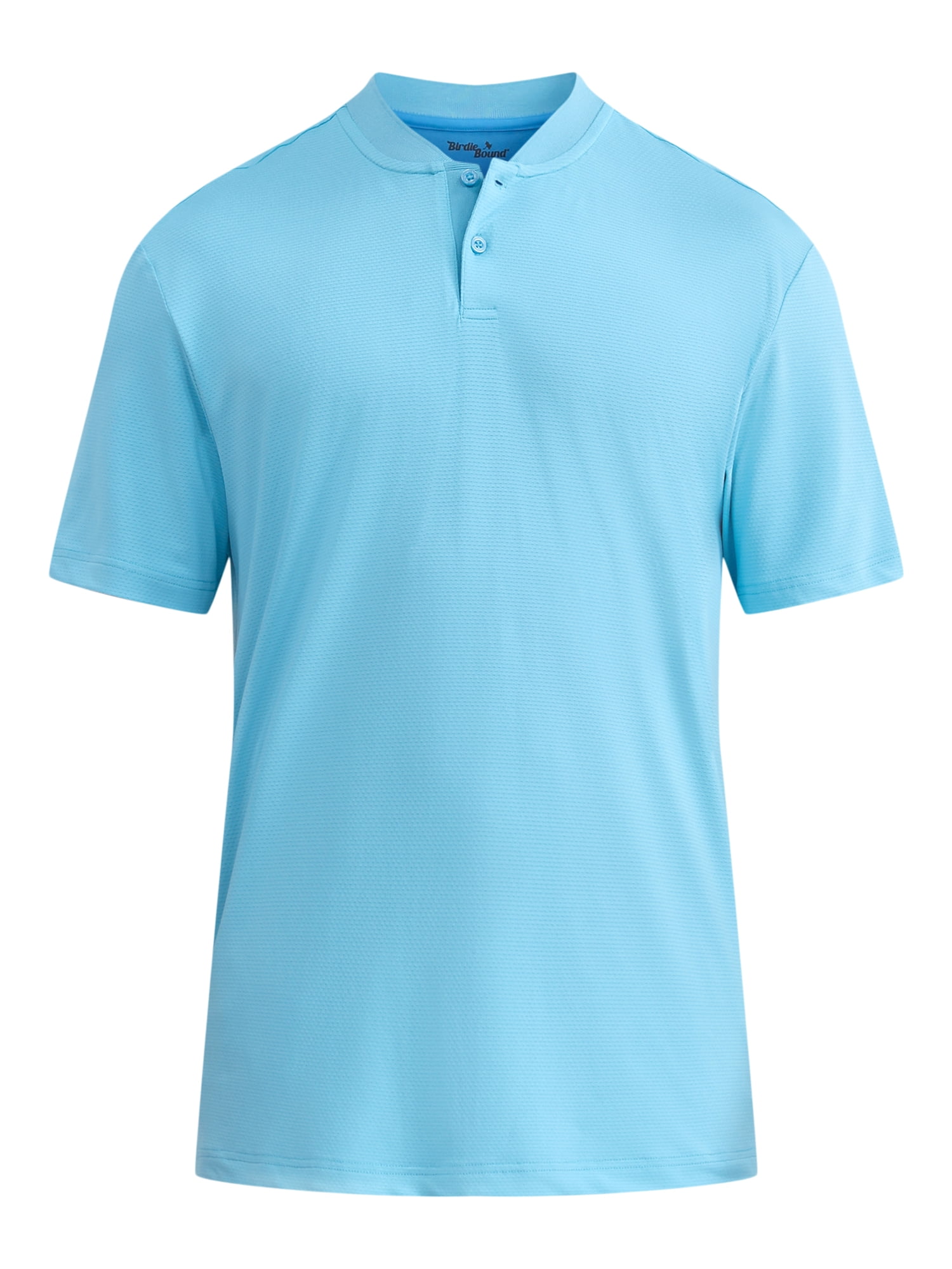 Birdie Bound Men's and Big Men's Henley Golf Shirt, Sizes XS-5XL