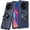 Dark Purple, variant on For TCL 50 XL 5G Robotic Hybrid with Magnetic Ring Stand Case Cover - Dark Blue