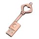 thumbnail image 2 of 5X USB 2.0 USB Pen Drive de Metal Corazon de Cobre Puro Unidad Flash USB Clave (Cobre, 8GB), 2 of 5
