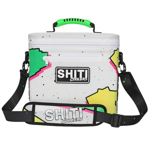 Cooler SHITI Boozer 12 latas, suave, impermeable, 24 horas, con aislamiento