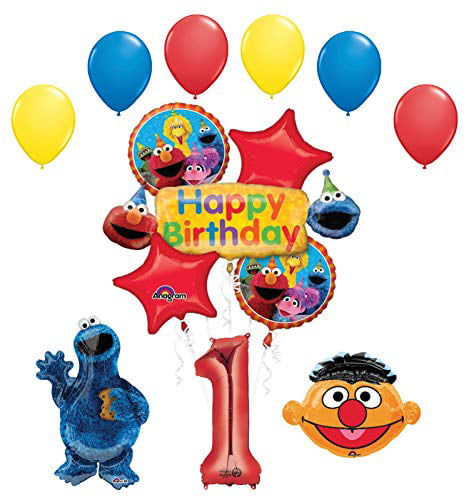 Details about   Elmo sesame street birthday party balloons 12 pcs pack FREE SHIPPING!