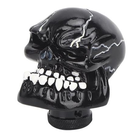 Yctze Gear Knob 8MM/10MM/12MM Adapters Skull Head Stick