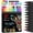 B, variant on Nail Tools,Manicure Tools,Double Headed Nail Art Graffiti Pen Set With Drying And Bright Colors For Beginners To Apply Nail Art Tools 6ml,Nail Kit for Beginners,Nail Practice Kit(A)