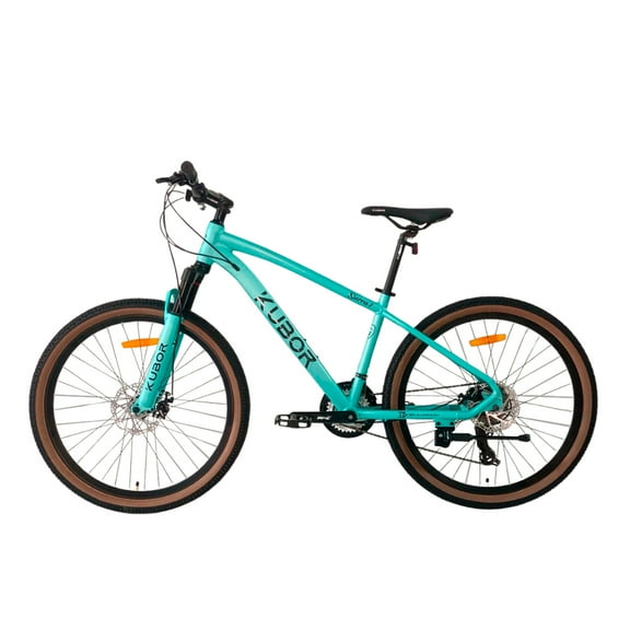 Bicicleta De Montaña Rodada 26 24 Velocidades Shimano Kubor Menta