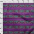 thumbnail image 2 of oneOone Polyester Lycra Fabric Geometric|Leaves & Floral Block Fabric Prints By Yard 56 Inch Wide, 2 of 4