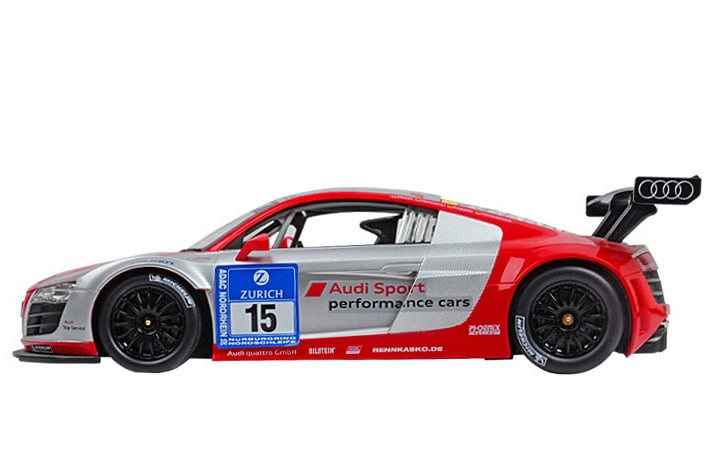 Voiture télécommandée Audi R8 LMS 1:14 - MONDO - Échelle 1:14 - RALLYE -  Gris - Cdiscount Jeux - Jouets