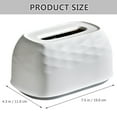 thumbnail image 2 of unbranded White Paper Towel Storage Para Hogar Y Espacio De Trabajo, 2 of 8