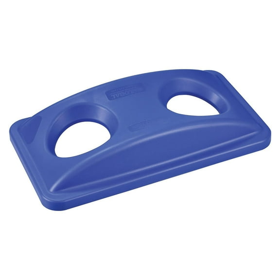 Global Industrial Bottles & Cans Recycling Lid Blue