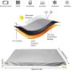 thumbnail image 2 of Flat Trailer Tarpaulin, 208 X 114 X 13 Cm, Dustproof, Suitable For 750 Kg Trailer, Gray, 2 of 5