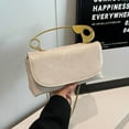 thumbnail image 4 of SPEKSEE Women Creative Pin Handbag with Chain PU Leather Elegant Dinner Bag Large Capacity Versatile Sling Bag Wedding Party Evening, 4 of 18