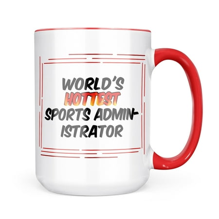 

Neonblond Worlds hottest Sports Administrator Mug gift for Coffee Tea lovers