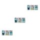 thumbnail image 5 of Monstrate 3 Pieces Luminous Sticker Glowing Wallpapers PVC World Kindergarten Decals Animal Self-adhesive Pasters Underwater Marine Type1 NO1, 5 of 6
