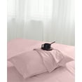 thumbnail image 3 of Greeny Green Luxury 1800 Bamboo Ultra Soft Sheet Set – Wrinkle Free, Deep Pocket, Machine Washable, Hypoallergenic, Fade Resistant Bedding Set - 4 Piece Set (Queen, Pink), 3 of 3