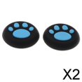 thumbnail image 1 of BELOVING 2xReplacement Analog Joystick Thumb Stick Silicone Cap for PSV1000/2000 Blue, 1 of 8
