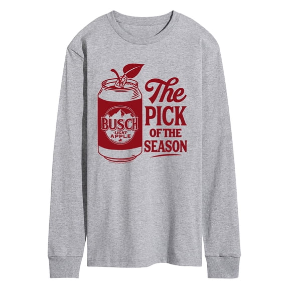 Busch Light - Apple Can - Men's Long Sleeve Graphic T-Shirt