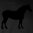 thumbnail image 3 of CafePress - Draft Horse Long Sleeve Dark T Shirt - Long Sleeve Dark T-Shirt, 3 of 4