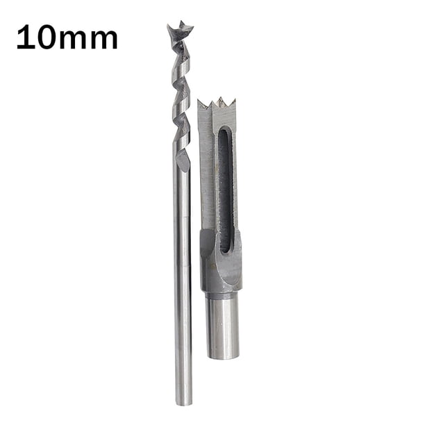 Speravity Taladro de agujero cuadrado HSS de 15mm, herramientas de taladro de carpintería, taladro cuadrado de acero de alta velocidad, taladro de Herramientas eléctricas 10 mm Speravity TO000194-05