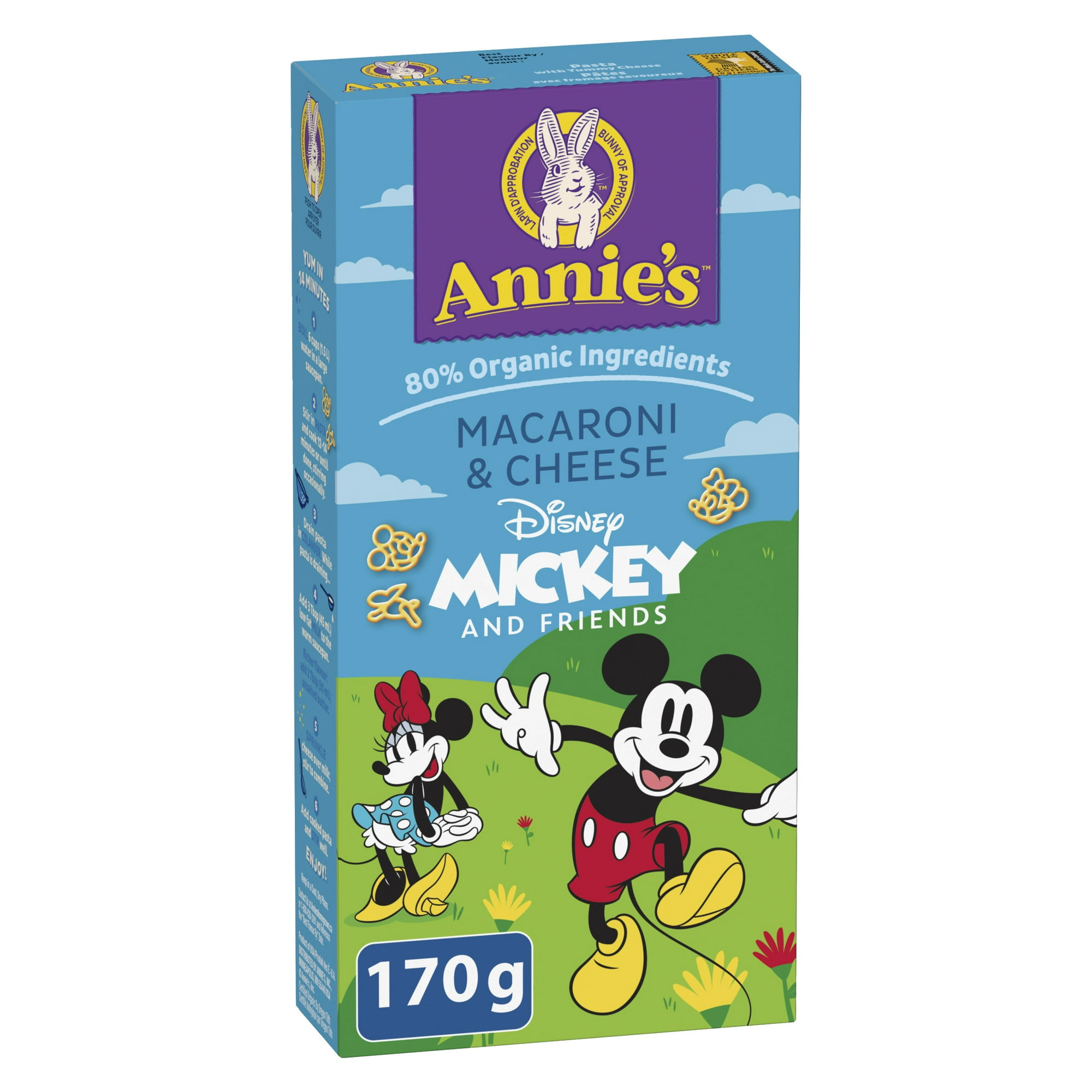 Annie's Disney Mickey and Friends Macaroni & Cheese, 170 g