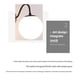 thumbnail image 3 of Modern Bedroom Wall Sconce Fixture Milk White Globe Glass Wall Lamp, 3 of 5