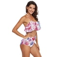 thumbnail image 3 of Ckdifva Many Balloons Womens High Waisted Bikini Set Two Piece Swimsuit Bathing Suits, 3 of 5