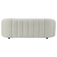 thumbnail image 4 of ACME Osmash Wooden Frame Sofa in White Teddy Sherpa, 4 of 7
