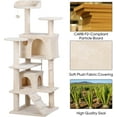 thumbnail image 4 of LINJH 54 in Cat Tree Tower for Indoor Cats Multi-Level Cat Condo Cat Bed Furniture with Scratching Post Kittens Activity Center, 4 of 9
