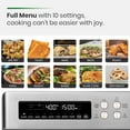 thumbnail image 6 of Restored VAL CUCINA Infrared Heating Air Fryer Toaster Oven, Extra Large Countertop Convection Oven 10-in-1 Combo, 6-Slice Toast, Enamel Baking Pan Easy Clean with Recipe Book, 6 of 8