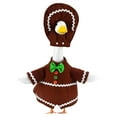 thumbnail image 5 of FastXmas Christmas Porch Goose Outfits Decorations,Christmas Goose Clothing Set Including 1x Cloth 1x Hat 1x Candy-shaped Cane 1x Candy Bag,Xmas Style Porch Goose Costume for Geese Patio Yard Decor, 5 of 9