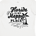 thumbnail image 4 of Inktastic Florida is My Happy Place with Palm Trees Boys or Girls Toddler T-Shirt, 4 of 5