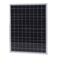 thumbnail image 1 of Solar Panel Aluminum Monocrystalline Portable Photovoltaic Module Solar Charger for Car Boat RV Motorcycle, 1 of 7