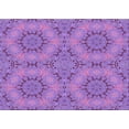 thumbnail image 1 of Ahgly Company Indoor Rectangle Patterned Dark Orchid Purple Area Rugs, 7' x 10', 1 of 6