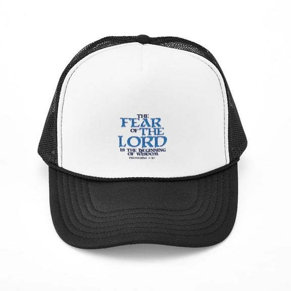 CafePress - Fear Of The Lord - Adjustable Unisex Printed Trucker Hat with Mesh Back