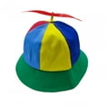 thumbnail image 4 of Chapeaux à Hélice Casquette d'Hélicoptère Cadeau Unique Multicolore Confortable Drôle Libellule Taille Enfant, 4 of 9