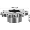 thumbnail image 2 of Generic Motorized Bicycle Front Sprocket Cog 11t Metal Drive Chain Gear, 2 of 6