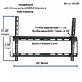 thumbnail image 4 of Master Mounts Low Profile TV Tilting Universal Wall Mount for 60'', 4 of 4