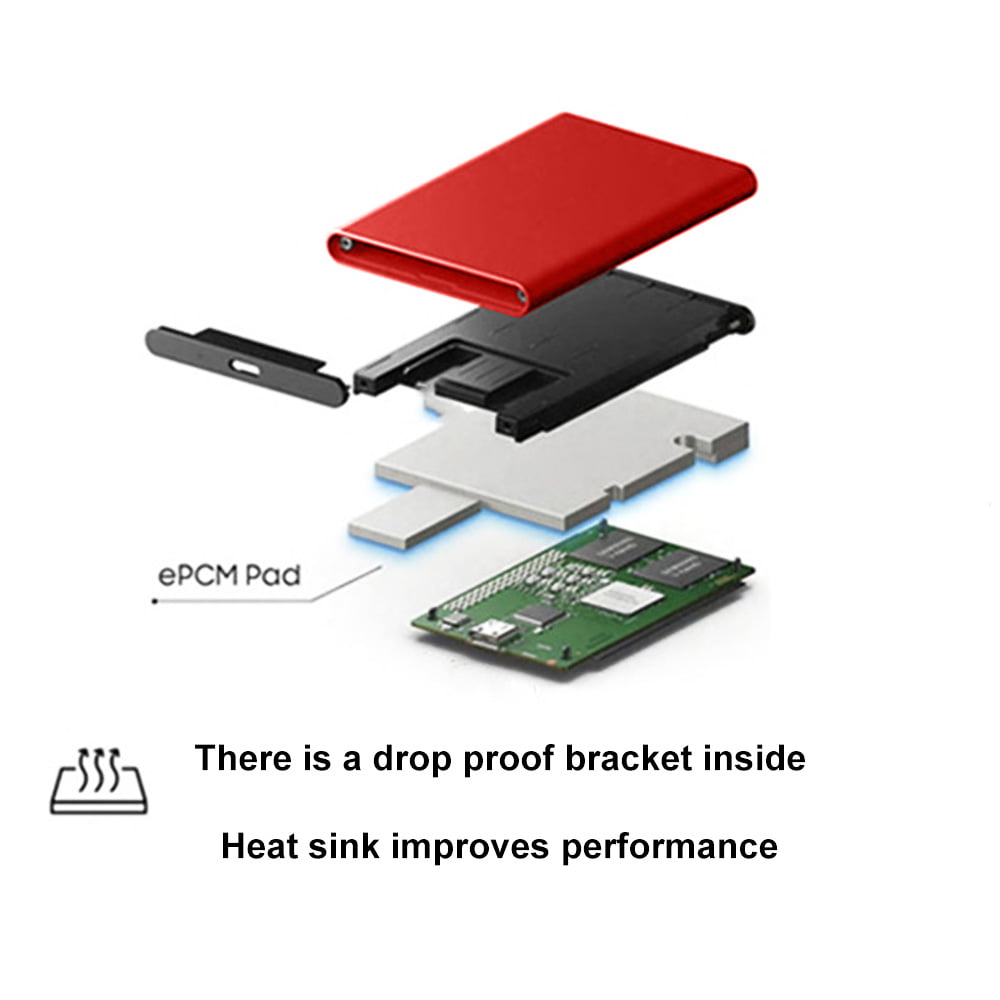 LNKOO Portable 4TB SSD Drive USB 3.1 External SSD Solid State 