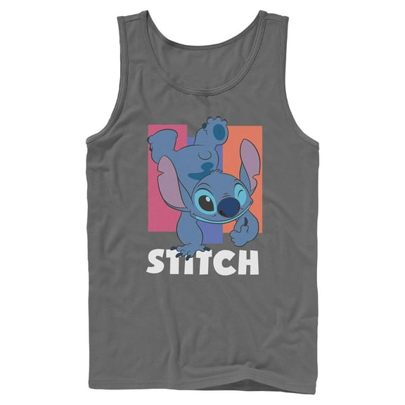 Mens Lilo & Stitch Thumbs Up Tank Top