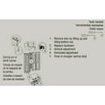 thumbnail image 4 of Bi-Fold Door Repair Kit, For 7/8 in. Wide Track, Used with 3/8 in, 4 of 8