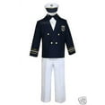 thumbnail image 3 of Boy Toddler Wedding  Formal Sailor Suit Outfits sz: 6M to 7 Years Old Navy/White, 3 of 6