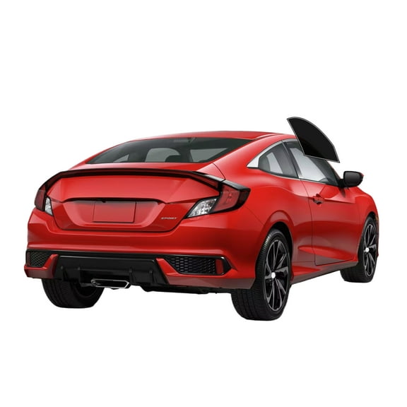 Haiy Co - PreCut 2Ply 10% Window Tint Film Kit For 2016-2020 Honda Civic Coupe -Front Windows