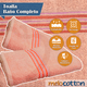 thumbnail image 4 of Toalla Baño Completo colores varios, 150x80cm - 620gr Suave Y Absorbente- Cenefa Bordada - NARANJA 6, 4 of 5