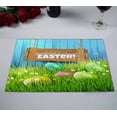 thumbnail image 2 of PKQWTM Easter Colorful Eggs In Grass And Wooden Kitchen Dining Table Mats Placemats Size 12x18 Inches, Set of 2 Pieces, 2 of 2