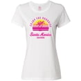 thumbnail image 3 of Inktastic Summer Enjoy the Sunshine Santa Monica California in Pink Women's T-Shirt, 3 of 5