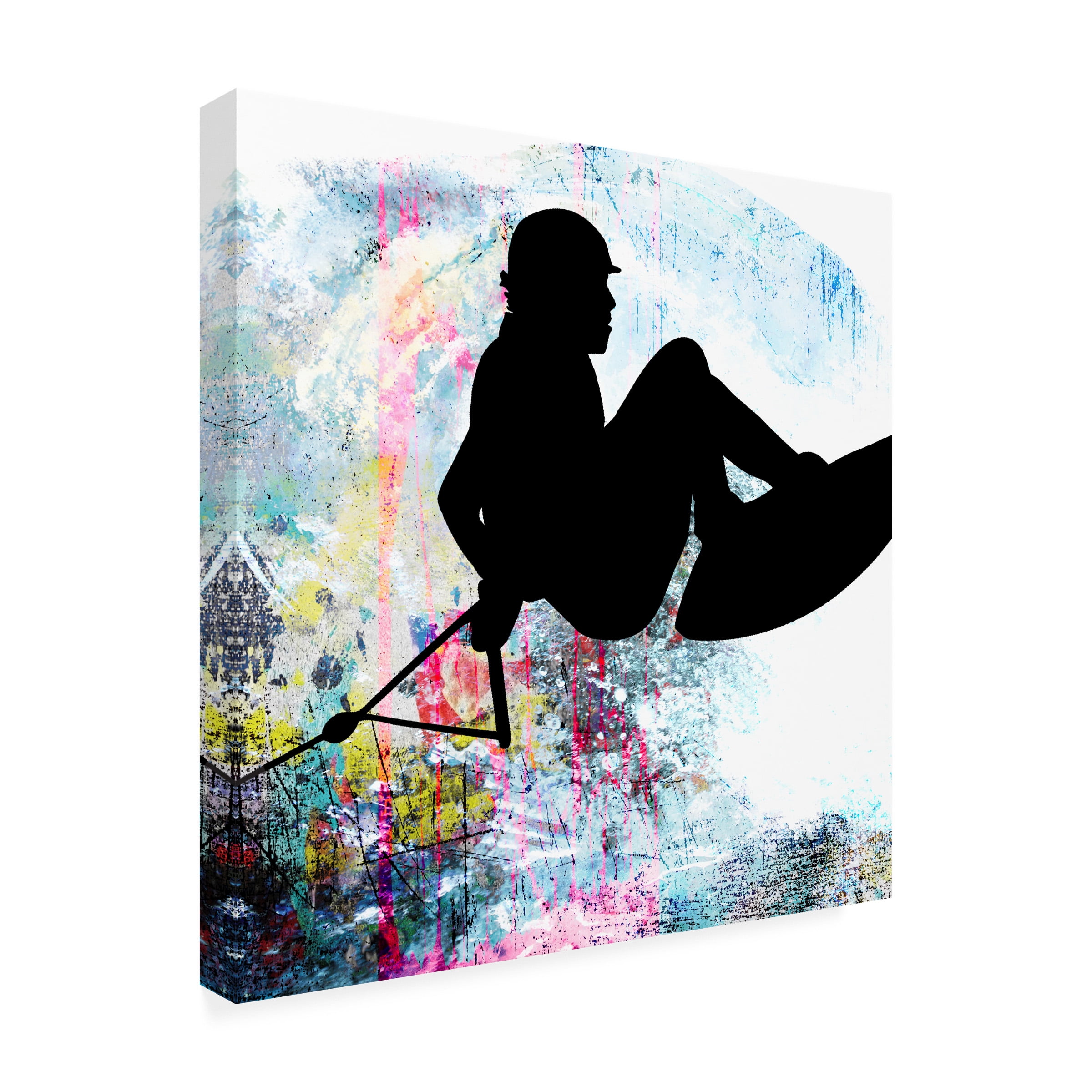LightBoxJournal 'Extreme Wakeboard 5' Canvas Art