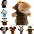 thumbnail image 2 of Animal Wildlife Hand Puppet Super Soft Plush Puppets Kid Children Toy, 2 of 3