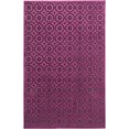 thumbnail image 3 of eCarpetGallery Lagos Burgundy Magenta Viscose Rug 7'7" X 10'6", 3 of 3