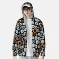 thumbnail image 3 of Picia Colorful Screws Women's Men's UPF 50+ Sun Protection Hoodie Shirt Long Sleeve SPF Fishing Outdoor UV Hiking Lightweight Shirts-Small, 3 of 9