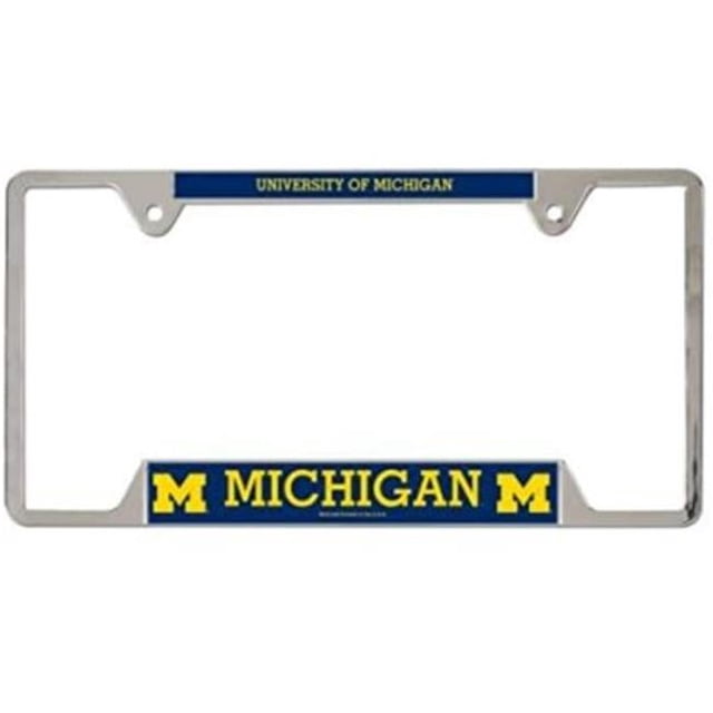 Wraft 3208521466 Cadre de Plaque d'Immatriculation en Métal NCAA Michigan Wolverines